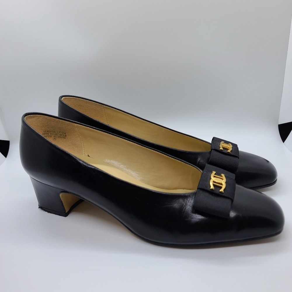 Etienne Aigner Fiesta Black Heels